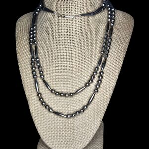 Vtg Southwest German Silver Necklace